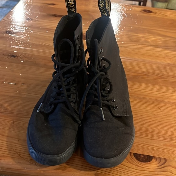 Doc Marten, Sheridan canvas boots kids size 3 - Picture 5 of 9